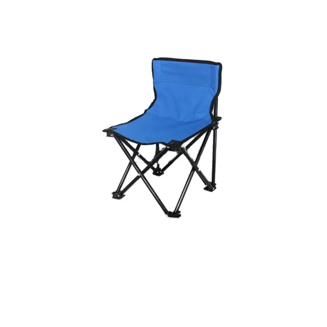 Сине-красный художественный складной стул, стул для кемпинга, пляжный стул для стальной трубы
