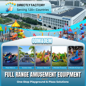 รถของเล่นเด็กทรงสี่เหลี่ยม Joy2fun ขับเคลื่อนด้วยแบตเตอรี่ สำหรับสนามเด็กเล่น รุ่น LR-M-29 300W มอเตอร์คู่ กำลังแรง ขับขี่นุ่มนวลและปลอดภัย - Product Image 5