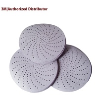 3M Purple Cyclone Papier de ponçage à sec de 6 pouces Disque abrasif de meulage de précision pour polissage de voiture Soutenu par un trou de cyclone