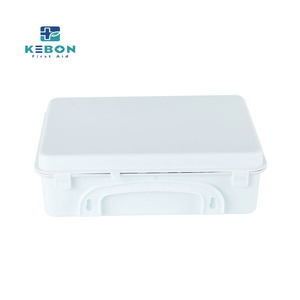 Botiquín de primeros auxilios de emergencia médica de plástico PP Popular de EE. UU. Caja DE EMERGENCIA Estuche rígido montado en la pared Excede la bolsa de las pautas OSHA y ANSI - Product Image 6