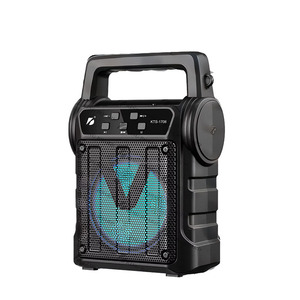 KTS-1706 Xách Tay Mini Loa 4-Inch RGB Cho 5.0 Năng Lượng Mặt Trời Powered TF Thẻ Âm Thanh Máy Nghe Nhạc 5-10W Đầu Ra 1000-2000MAh Pin - Product Image 2