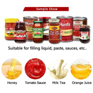 Línea de Máquina Llenadora de Botellas y Frascos para Salsa de Tomate Espesa con Pistón Totalmente Automático - Product Image 6