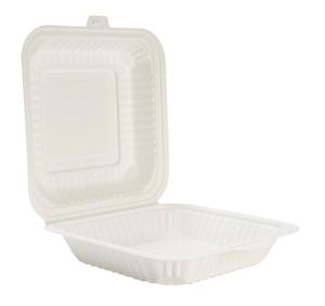 Tiya Desechable Restaurante Contenedor de comida rápida Vajilla Clamshell PP Plástico Desechable Contenedores de embalaje de alimentos - Product Image 3