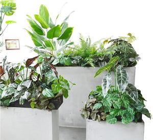 Piante Artificiali Alte Personalizzate, <span class=keywords><strong>Fiori</strong></span> Decorativi in <span class=keywords><strong>Vaso</strong></span>, Ghirlande e Piante per Soggiorno, Piante e Vegetazione Artificiale - Product Image 3