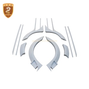 Pour Porsche Cayenne 958 Kit de carrosserie Style <span class=keywords><strong>Lum</strong></span> pare-chocs avant lèvre roue sourcils jupes latérales lumière LED aileron de pare-chocs arrière personnalisé - Product Image 4