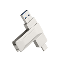 KingSpec hard disk portabel, USB 3.2 Tipe c ssd 128GB 256GB 512GB 1TB memori flash thumb drive usb c ssd eksternal