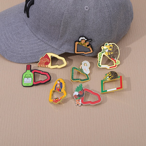 Nuevos pines para sombrero de metal mexicano, de moda, con diseño de dibujos animados, personalizados, de esmalte suave, tipo hebilla para sombrero y pin de solapa de esmalte suave - Product Image 4