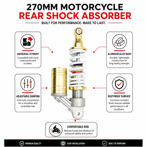 <span class=keywords><strong>Amortisseur</strong></span> <span class=keywords><strong>arrière</strong></span> pour moto, diamètre de l'œillet 270 mm, <span class=keywords><strong>amortisseur</strong></span> à air 8 mm, pour moto ATV-<span class=keywords><strong>125</strong></span> 250cc PIT TRAIL <span class=keywords><strong>DIRT</strong></span> BIKE TAOTAO - Product Image 5