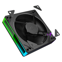 ESGAMING personnalisé 120mm 5V 3Pin prisme ordinateur de bureau CPU radiateur ventilateur Gamer ARGB Aura Sync Pattern Gaming Pc Case Fan