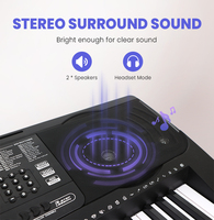 MK-2085 Factory Wholesale Custom 61-Key Electronic Keyboard Digital Piano Organ Keyboard Instruments