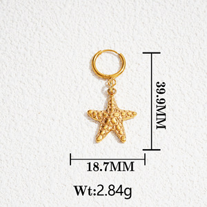 Charms 18K Gold Plated Butterfly Star Shell Anchor Cross Pendant DIY Jewelry Accessories For Necklace Everyday Wear Unisex - Product Image 3