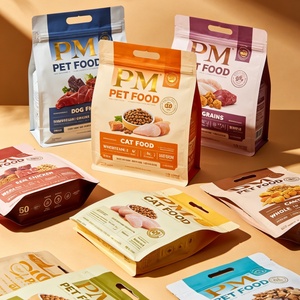 Bolsa de Papel Kraft Compostable para Envasado de Alimentos Secos Orgánicos, Impresión Personalizada, Alta Barrera, Ecológica, para Alimentos para Mascotas - Product Image 2