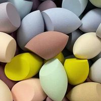 Nouvel ensemble professionnel d'éponges de maquillage pour le visage, personnalisable avec logo privé, OEM, en gros, pour le mélange de fond de teint, éponges rebondissantes de beauté