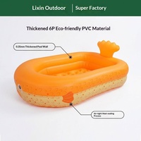 Piscine gonflable transfrontalière en stock, en PVC épaissi et écologique, pour enfants, piscine à balles, origine Jiangmen