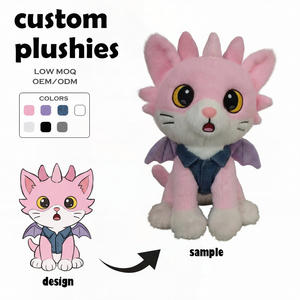 Proveedor de Juguetes de Peluche Personalizados, Muñecos de Peluche, Sombrero de Fiesta, Dinosaurio, CRlckETGURU, Llavero de Muñeca Personalizada, Panda Dor Saiki k, Peluche Personalizado - Product Image 4