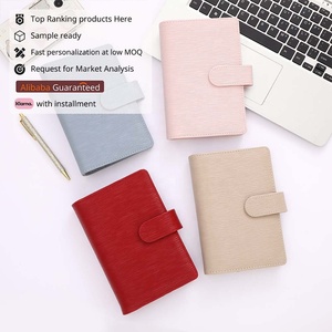 Yihe Best Seller 27 colori Saffiano Epi pelle Budget Planner Cover A6 Gold anello rilegato registro porta <span class=keywords><strong>documenti</strong></span> portafoglio - Product Image 1