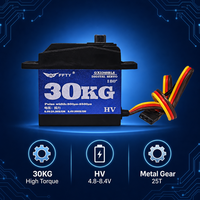 Servomoteur numérique 30KG à couple élevé, engrenages métalliques, 180 degrés, programmable HV pour RC Crawler, Buggy, Bateau, Robot, Kit DIY
