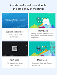 Pizarra Digital Interactiva Táctil de 65 Pulgadas con Pantalla LCD Plana para Enseñanza Escolar - Product Image 2