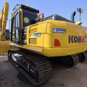 รถขุด Komatsu มือสองเครื่องขุด20ตันรถตักดิน PC220 PC200 PC160 PC450 PC400 PC300 - Product Image 1