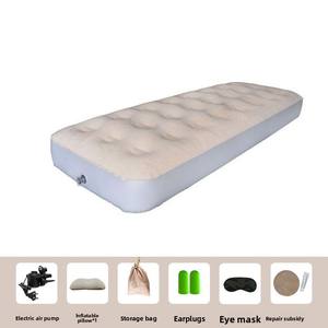 현대 싱글 또는 더블 캠핑 에어 매트리스 두꺼운 야외 지상 매트 접이식 디자인과 휴대용 풍선 침대 - Product Image 6