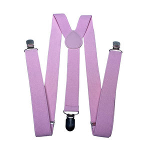 สายเอี๊ยมดึงกางเกงแบบยืดสีทึบแบบลำลองสำหรับผู้ใหญ่ - Product Image 5