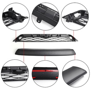 MARVELAND ABS Grille avant noire haute performance en plastique 2 pièces pour TOYOTA 4RUNNER 2014-2023 - Product Image 3