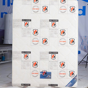 Высококачественная упаковка для матраса, Прозрачная мягкая пластиковая полиэтиленовая пленка, ПВХ пленка с принтом, мягкая синяя печатная ПВХ пленка - Product Image 2