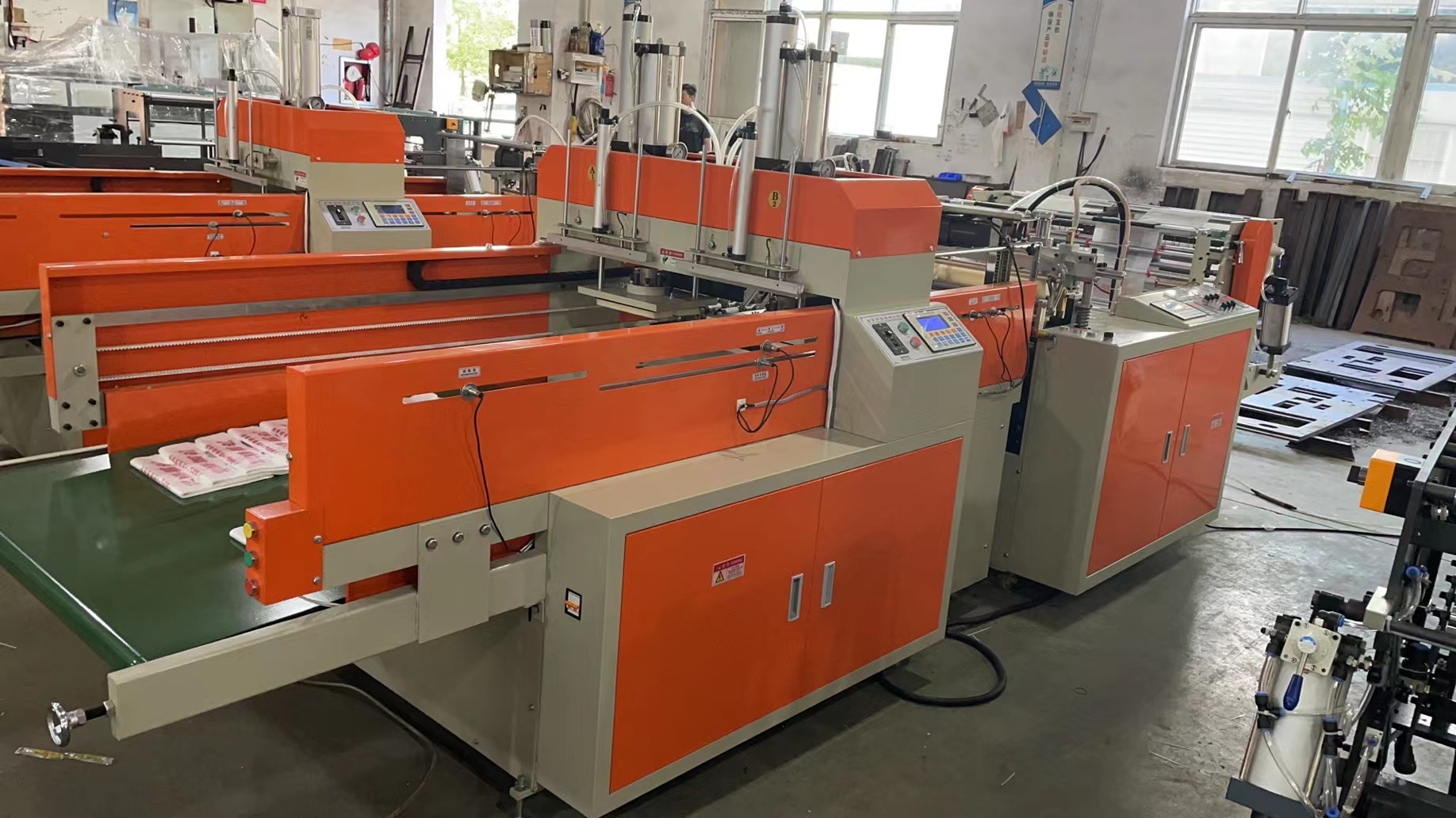 t shirt plastic bag making machine