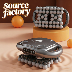 Pistolet de massage Source Factory à 42 têtes, moteur sans balais, rechargeable, pour le dos, les hanches, les jambes et la taille - Product Image 1