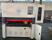Machine à poncer le bois à bande large CNC de haute qualité pour usine, ponceuse de sol automatique CNC pour le travail du bois