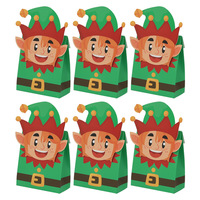 Boîtes d'emballage personnalisées pour cadeaux de Noël, bonbons, friandises, décorations de Noël, boîtes de cadeaux pour enfants, fêtes d'enfants