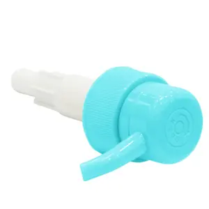 Hot Sale Blue Cosmetic Plastic Smooth Cream Pump 33/410 Treatment Pump