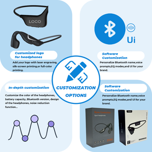 الأكثر مبيعاً سماعات أذن رياضية لاسلكية داخل الأذن TWS مع شاشة ليد تحكم باللمس تقليل الضوضاء سماعات أذن متوفرة بلون أزرق السن - Product Image 5
