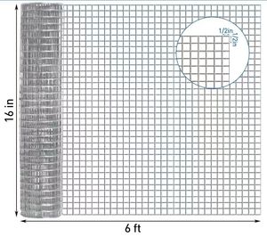 Welded Square Hole Steel <b>Wire</b> <b>Mesh</b> Fence with Cutting Service and 22-30 Days Delivery - Product Image 6