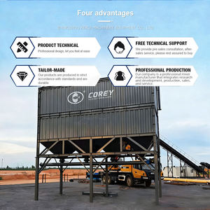 Silo à ciment horizontal mobile de 50 à 200 tonnes, réservoir de stockage de ciment en acier robuste, silo à ciment horizontal mobile - Product Image 5