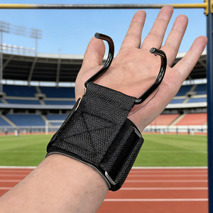 Lifting Straps Nylon Black Strength Training Men Parallel Bar Training Machine - Product Image 2