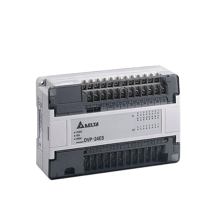 Pengontrol Logika Dapat Diprogram Delta Motion PLC Relai Elektrik Transistor DVP 14ES00R2 32 40 64 dengan Harga Bagus