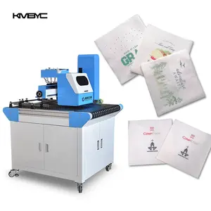Máquina de impressão digital de guardanapos de papel para impressora colorida de passagem única