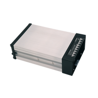 Vente directe usine – Alimentation LED extérieure 200W étanche à la pluie, sortie unique AC 220V 110V DC 12V 24V, boîtier en aluminium pour éclairage LED