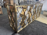 Table de bar haute de style balance en acier inoxydable, mobilier de luxe pour mariages, événements, hôtels et bars commerciaux