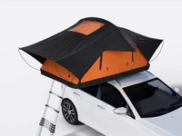 Tente de toit de voiture légère, rigide, imperméable, tout-terrain 4x4, en ABS, pour 4 personnes
