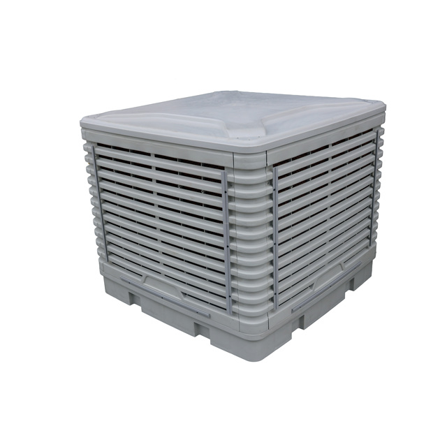 Factory 220V Motor Water Pump Floor-Standing Evaporative Air Cooler for Cooling and Ventilation in Hotels Farms New Condition