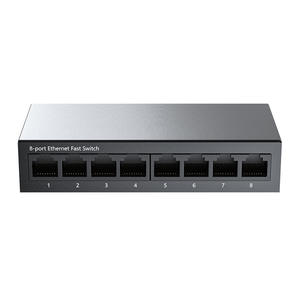 Switch <span class=keywords><strong>Gigabit</strong></span> de 8 Puertos y 100 Megabits para Monitoreo de Redes, Ideal para Empresas, Familias y Dormitorios, Fabricado en China - Product Image 1