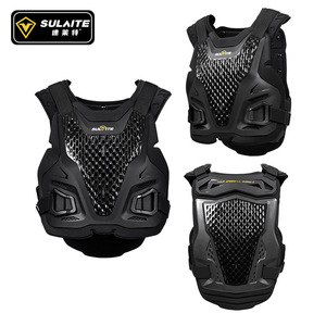 เสื้อกั๊กป้องกันการกระแทกแบบถอดเร็วสำหรับขี่มอเตอร์ไซค์ Sulaite อุปกรณ์ป้องกันภายนอกสำหรับผู้ใหญ่ ป้องกันหน้าอกและหลังสำหรับขี่ออฟโรด น้ำหนักเบา - Product Image 4