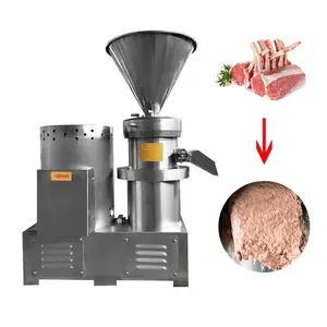 Small Commercial Almond Nuts Sesame bone Walnut Jam Paste Grinding mill Making Machine Colloid Mill Peanut Butter Machine price