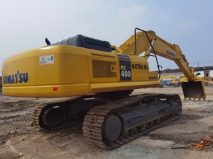 รถขุดไฮดรอลิกแบบตีนตะขาบ Komatsu PC400-7 มือสอง สภาพใหม่ 90% เครื่องยนต์ เกียร์ ปั๊ม มอเตอร์ 40 ตัน สำหรับงานก่อสร้างและเกษตรกรรม - Product Image 6