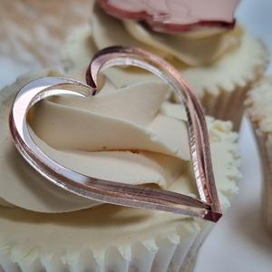 Decoración para Cupcakes del Día de la Madre, Juego de <span class=keywords><strong>Tres</strong></span> Piezas, Decoración para Pastel con Marcado de Corazón para el Día de la Madre - Product Image 4