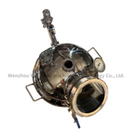Cuve de Fermentation et de Distillation à Double Enveloppe en Acier Inoxydable 304/316 de Qualité Alimentaire, 30L-200L, pour Brasserie et Distillerie