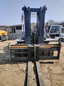 รถยก TCM FD70 7 ตัน พร้อมชุดเปลี่ยนทิศทางล้อไฮดรอลิก ยางตัน เครื่องยนต์ดีเซล Isuzu เสากระโดงสองตอน สภาพใช้งานดี นำเข้าจากญี่ปุ่น - Product Image 4