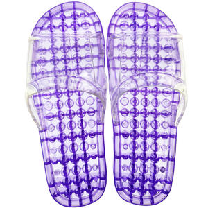 Pantuflas de Masaje para Mujer, de Verano, para Interiores, con Diseño Hueco, Entresuela de PVC y EVA, Chanclas Modernas para el Hogar y el Baño - Product Image 5